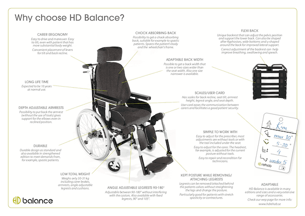 Why Chooose The HD Balance Wheelchair? - O Neill Healthcare Why Chooose The HD Balance Wheelchair?