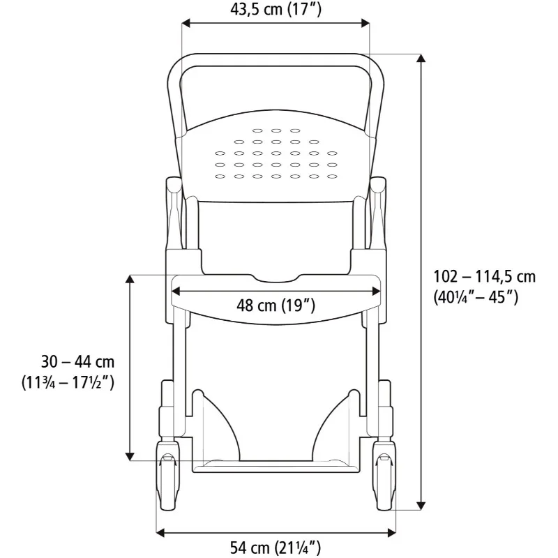 Etac Clean Height Adjustable - O Neill Healthcare2 - O Neill Healthcare Etac Clean Height Adjustable - O Neill Healthcare