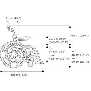 Etac Swift Mobil 24 2 Shower Chair and Commode - O Neill Healthcare