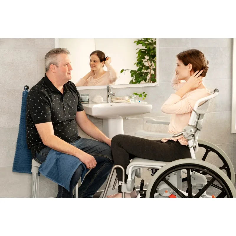 Etac Swift Mobil 24 2 Shower Chair and Commode - O Neill Healthcare