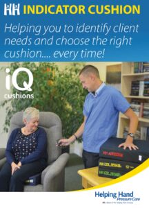 Helping Hand Indicator Cushion Leaflet