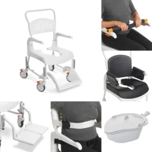 Etac Clean Height Adjustable Shower Commode Accessories