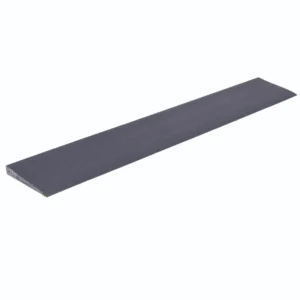 Long gray textured strip, likely a trim or ramp edge piece shown from an angle.